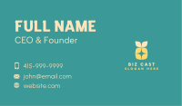 Flower Yellow Petals  Business Card Image Preview