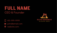 Flaming Cow Grill Business Card Image Preview