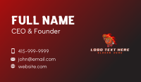 Fire Basketball Sport Business Card Image Preview