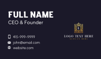 Crown Monarch Royalty Business Card Design