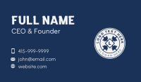 Barbell Weights Gym Business Card Preview