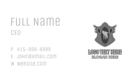 Medieval Wolf Emblem Business Card Image Preview