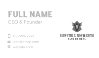 Medieval Wolf Emblem Business Card Image Preview