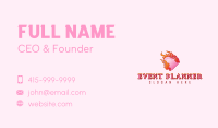 Flame Heart Beauty Business Card Image Preview