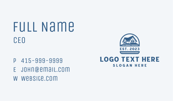 Property Residence Roofing Business Card Design Image Preview
