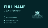 Casino Gaming Skull Business Card Image Preview