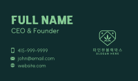 Medical Weed Emblem Business Card Image Preview