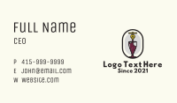 Glass Wine Bar Business Card Image Preview