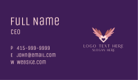Romantic Heart Wings Business Card Image Preview