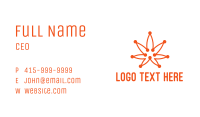 Digital Marijuana Business Card Image Preview