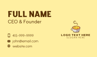 Hot Pizza Mug Business Card Image Preview
