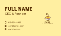 Hot Pizza Mug Business Card Image Preview