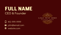 Luxury Decorative Hotel Business Card Preview