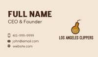 Milk Tea Bomb  Business Card Image Preview