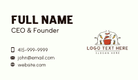 Restaurant Cooking Pot Business Card Preview