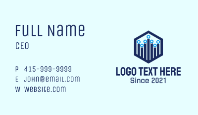 Blue Cube Technology  Business Card Image Preview