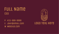 Octopus Squid Monoline Business Card Image Preview