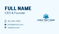 Truck Courier Logistics Business Card Preview