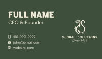 Spa Wellness Oil  Business Card Image Preview