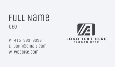 Professional Brand Company Business Card Image Preview