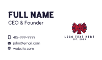 Red Eagle Shield Business Card Image Preview