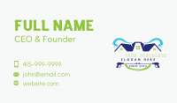 Pressure Wash Housekeeping Business Card Image Preview