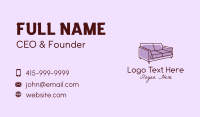 Sofa Furniture Couch Business Card Image Preview
