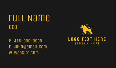 Golden Star Meat Shop  Business Card Image Preview