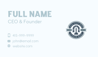 Plunger Pipe Plumbing Business Card Image Preview
