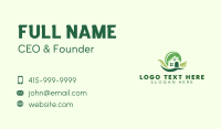 Leaf House Gardening Business Card Design