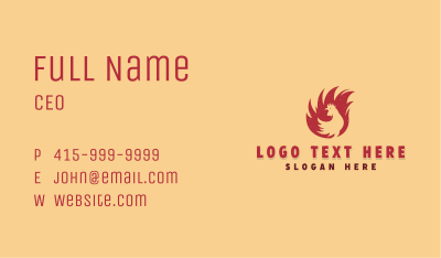 Chicken Rotisserie BBQ Business Card Image Preview