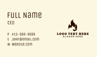 Fire Grill Steakhouse  Business Card Image Preview