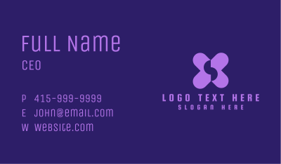 Gaming XS Monogram  Business Card Image Preview