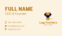 Zoo Lion Origami Business Card Image Preview