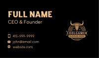 Bull Ranch Farm Business Card Design