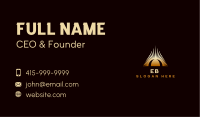 Luxury Brand Pyramid Business Card Image Preview