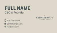 Premium Business Wordmark Business Card Image Preview
