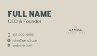 Premium Business Wordmark Business Card Image Preview