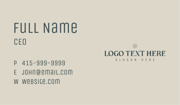 Premium Business Wordmark Business Card Design Image Preview