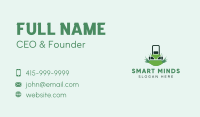 Lawn Mower Grasscutter Business Card Image Preview