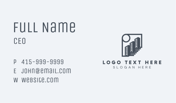 Office Building Towers Business Card Design Image Preview
