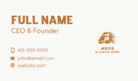 Truck Delivery Vehicle Business Card Image Preview