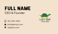 Ethnic Tortoise Animal  Business Card Image Preview