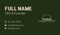 Casual Chalk Wordmark Business Card Image Preview