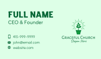 Green Coffee Bean Plant Business Card Image Preview