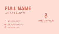 Feminine Summer Beachwear Business Card Image Preview