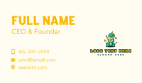 Child Dinosaur Costume Business Card Image Preview