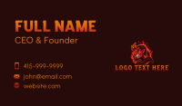 Devil Demon Gaming Business Card Preview