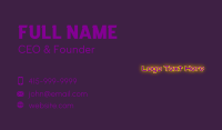 Simple Gaming Wordmark Business Card Image Preview