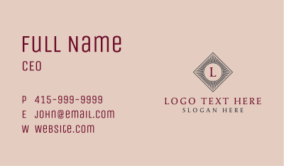 Luxury Diamond Company Business Card Image Preview